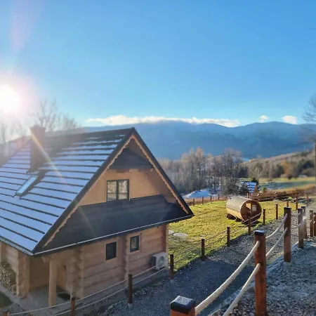 Babiogorska Chata - Dom Z Bali Z Jacuzzi I Sauna Zawoja Exteriér fotografie