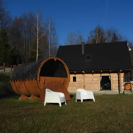 Babiogorska Chata - Dom Z Bali Z Jacuzzi I Sauna Zawoja Exteriér fotografie